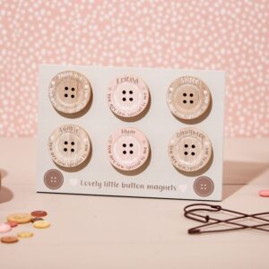 Button family magnet