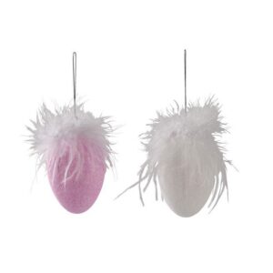Feather egg hanger