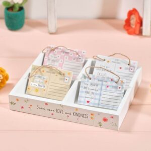 Love & kindness ceramic postcard hanger