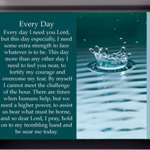 Acrylic fridge magnet - every day