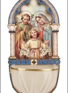 Wood Font/Luminous Bowl/Holy Family (3003)