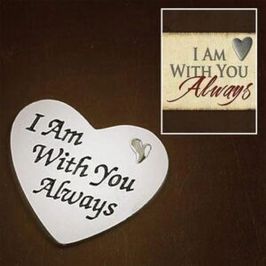 Abbey Press 52988 I Am with You Always Token and Message Card