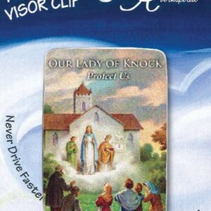 Artmetal Angel Car Visor - Our Lady of Knock