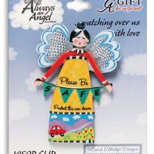 Artmetal Angel Car Visor - Please be Safe