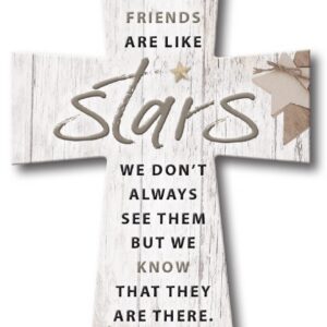 Resin Standing Cross - Friends Like Stars