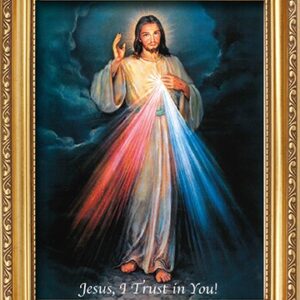 Framed Picture - Divine Mercy - Medium