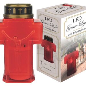 Battery Memorial Light - Crucifix Design