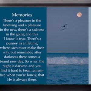 Acrylic Fridge Magnet - Memories