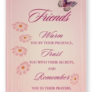 Glass Plaque - Friends