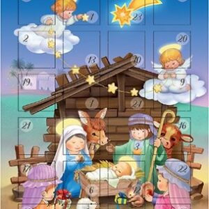 Advent Calendar Card With Easel
