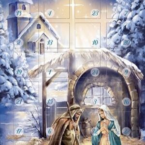 Advent Calendar Card with Easel