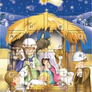 Advent Calendar Card with Easel