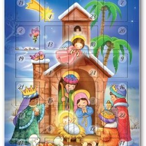 Advent Calendar Card with Easel