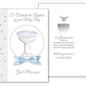Card - On Your Baptism - Boy
