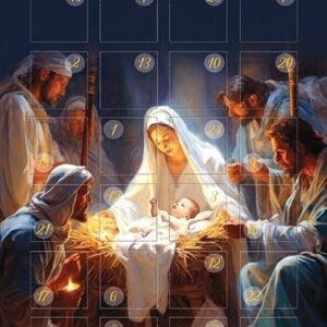 Advent Calendar Card with Easel