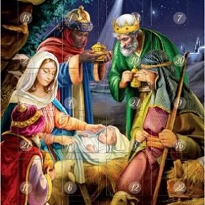 Advent Calendar Card with Easel
