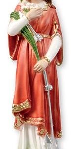 8 3/4 inch St. Philomena statue