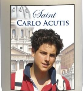 60 hour candle with carlo acutis